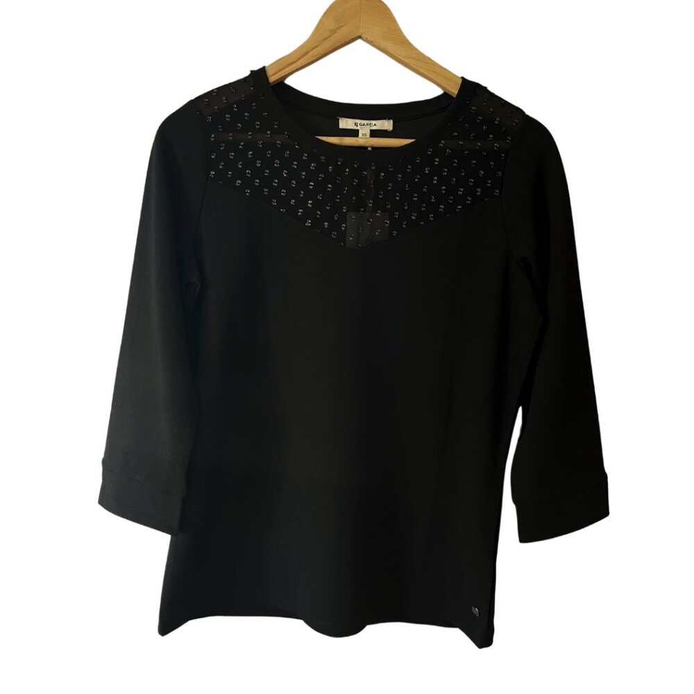 Garcia Black T-Shirt Size XS NWT